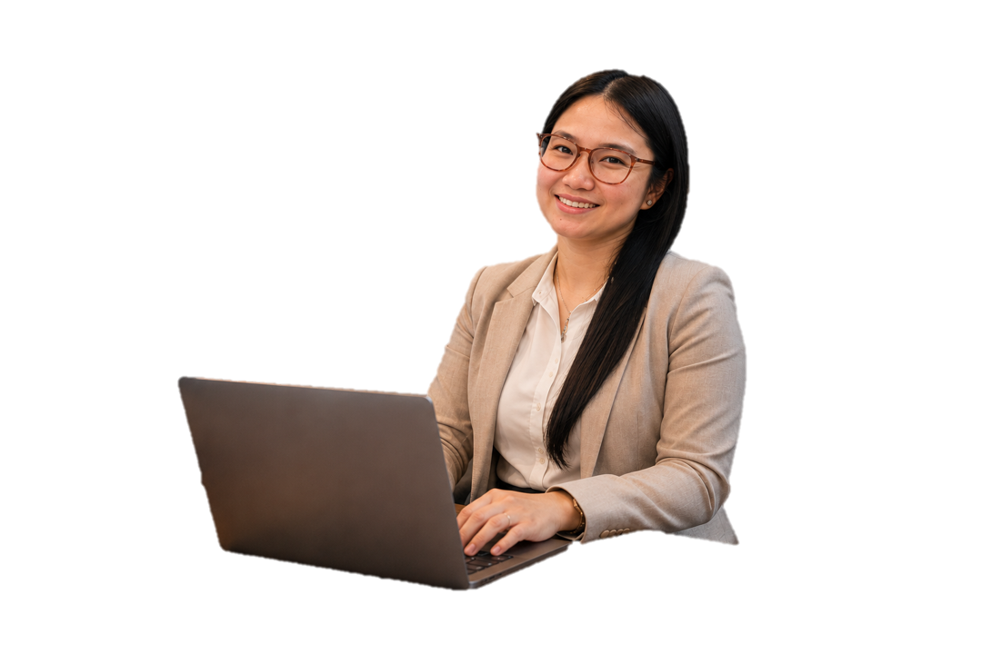 Business professional using ABOTRIX
